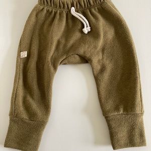Childhoods Clothing Gusset Pants in Moss Color